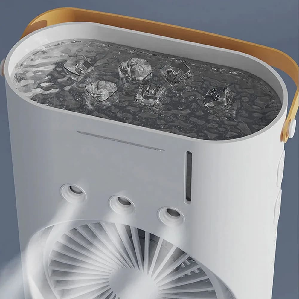 VENTILADOR DOBLE CON HUMIFICADOR